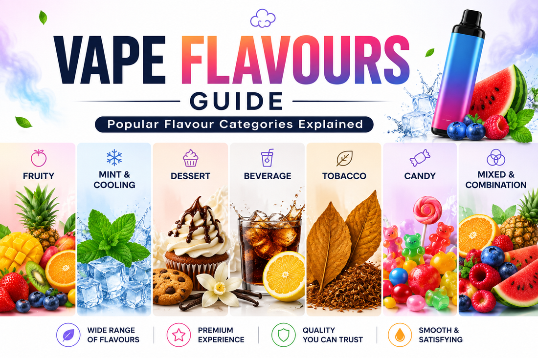 Vape Flavours Guide: Popular Flavour Categories Explained