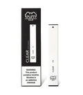 Puff Bar Disposable Device Clear