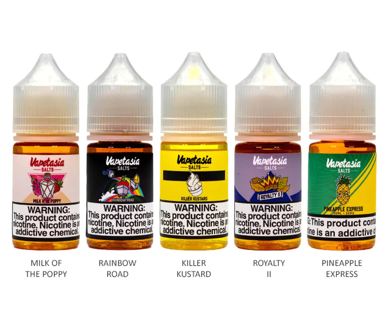 Vapetasia Salts - All Flavours