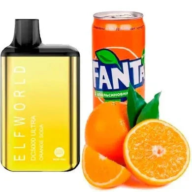 Elfworld DC5000 Ultra - Orange Soda (5000 Puffs)