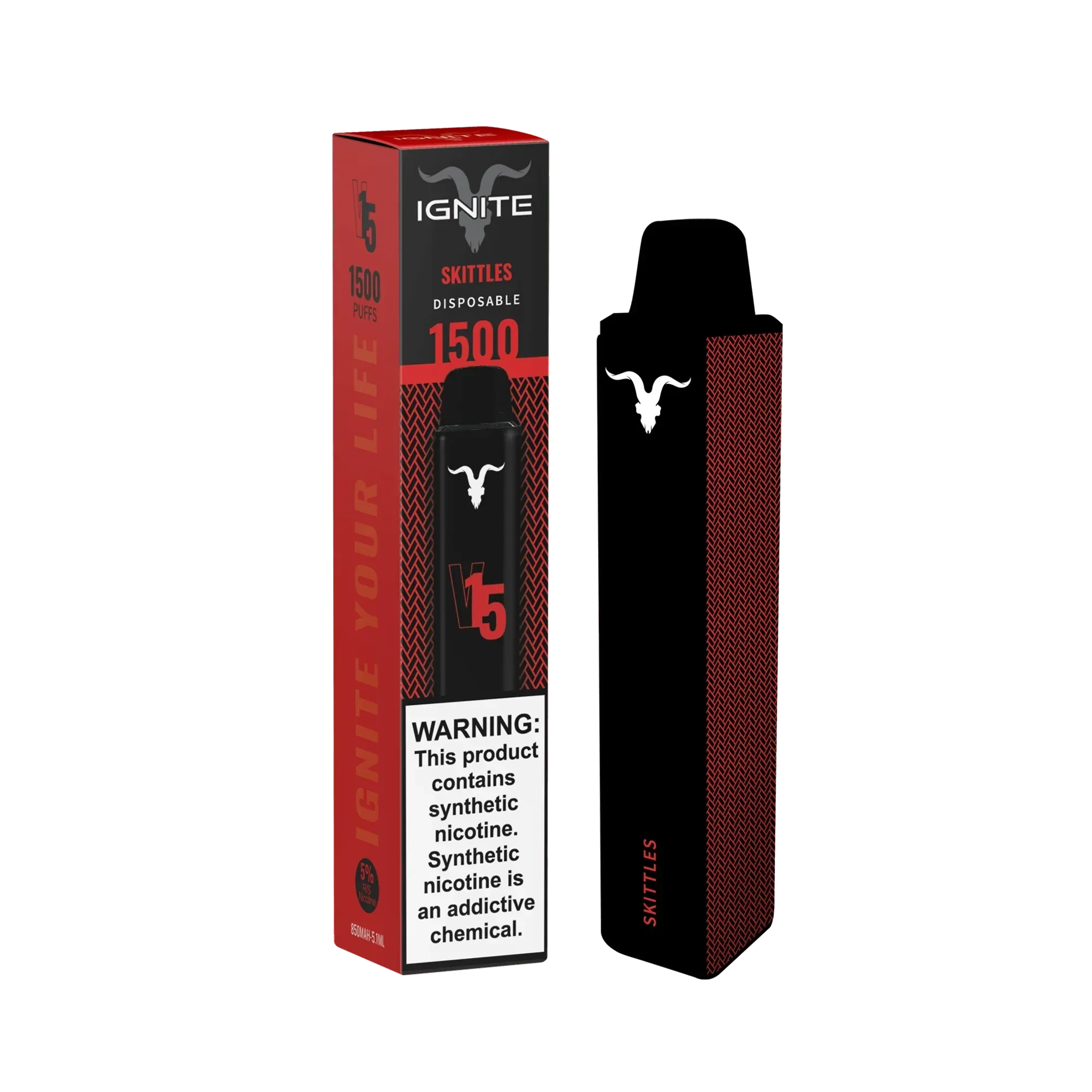 Ignite V15 Vape Pen Skittles (1500 Puffs)